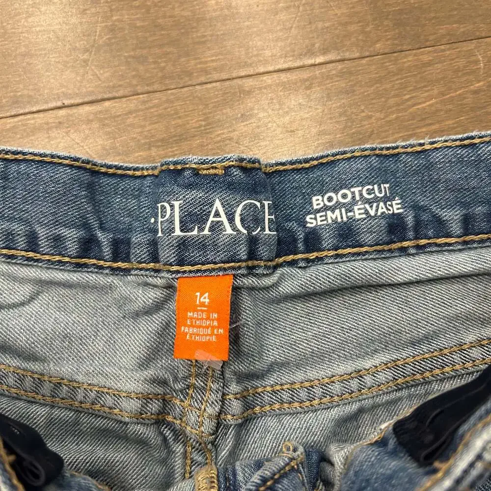 The Children's Place Girl's Bootcut Jeans 14